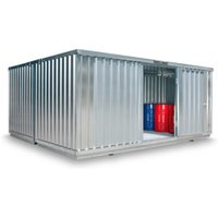 Säbu SAFE Tank Kombination 4000,(Außenaufstellung) Verzinkt, zerlegt, WG-Klassen 1-3 und nicht brennbare Flüssigkeiten von SÄBU