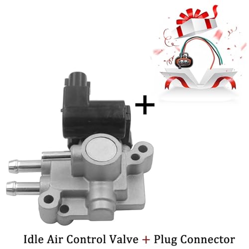 36460PAAL21 Leerlaufluftregelventil + Stecker 36460-PAA-L21 / Passend for Honda Accord 2.3L EX LX SE 7610327 7610-327 AC271 AC609 AC4072 von SAEHEDRDDF