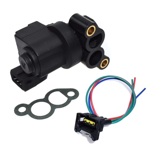 Leerlaufluftsteuerventildichtung und Kabelbaumstecker/passend für Hyundai Elantra Accent Tiburon und Kia Spectra Sportage Dodge Attitude(VALVE KIT) von SAEHEDRDDF