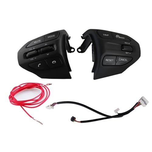 Lenkrad Tasten Schalter Baugruppe Ersetzen Lenkung/Passend for Kia K2 RIO X-LINE 2017 2018 2019 RIO 4 Multifunktionslenkrad Bluetooth Festgeschwindigkeit Tempomat-Taste Audioschalter Multifunktions L Lenkrad Tasten Schalter Baugruppe Ersetzen Lenkung/Passend for Kia K2 RIO X-LINE 2017 2018 2019 RIO 4 Multifunktionslenkrad Bluetooth Festgeschwindigkeit Tempomat-Taste Audioschalter Multifunktions L von SAEHEDRDDF