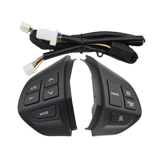 Lenkrad Tasten Schalter Baugruppe Ersetzen Lenkung Auto-Lenkrad-Bedientasten Audio-Bedientaste/Passend for Mitsubishi ASX 2007-2012 / Passend for Outlander Multifunktions Lenkrad Tastenschalter(Asx Lenkrad Tasten Schalter Baugruppe Ersetzen Lenkung Auto-Lenkrad-Bedientasten Audio-Bedientaste/Passend for Mitsubishi ASX 2007-2012 / Passend for Outlander Multifunktions Lenkrad Tastenschalter(Asx von SAEHEDRDDF
