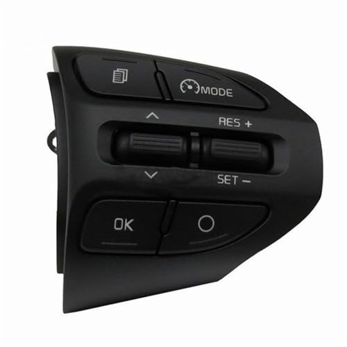 Lenkrad Tasten Schalter Baugruppe Ersetzen Lenkung Auto-Lenkradtaste, Bluetooth-Telefon, Tempomat, Lautstärketasten/Passend for KIA K2 / Passend for RIO 2017 2018 2019 / Passend for RIO X LINE Multi von SAEHEDRDDF