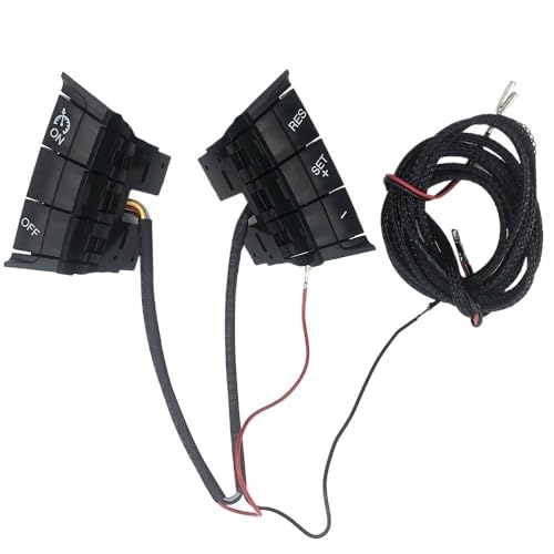 Lenkrad Tasten Schalter Baugruppe Ersetzen Lenkung Auto Tempomat Schalter Geschwindigkeit Control System Mit Kabel Multifunktions Lenkrad Taste Schalter/Fit for Ford Focus 2005-2011 Multifunktions Len von SAEHEDRDDF