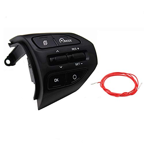 Lenkrad Tasten Schalter Baugruppe Ersetzen Lenkung Lenkradtaste/Passend for KIA K2 RIO 2017 2018 RIO X LINE Schalter for Bluetooth-Telefon Tempomat Lautstärkeschalter Multifunktions Lenkrad Tastenscha Lenkrad Tasten Schalter Baugruppe Ersetzen Lenkung Lenkradtaste/Passend for KIA K2 RIO 2017 2018 RIO X LINE Schalter for Bluetooth-Telefon Tempomat Lautstärkeschalter Multifunktions Lenkrad Tastenscha von SAEHEDRDDF