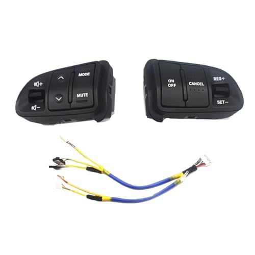 Lenkrad Tasten Schalter Baugruppe Ersetzen Lenkung Multifunktions-Lenkrad-Audio-Tempomat-Tasten/passend for Kia Sportage SL mit Hintergrundbeleuchtung, Auto-Styling Multifunktions Lenkrad Tastenscha Lenkrad Tasten Schalter Baugruppe Ersetzen Lenkung Multifunktions-Lenkrad-Audio-Tempomat-Tasten/passend for Kia Sportage SL mit Hintergrundbeleuchtung, Auto-Styling Multifunktions Lenkrad Tastenscha von SAEHEDRDDF