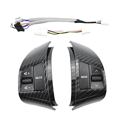 Lenkrad Tasten Schalter Baugruppe Ersetzen Lenkung Multifunktions-Lenkrad-Fernbedienungs-Bluetooth-Knopfschalter mit Kabel/passend for Hyundai Elantra 2008–2015 Multifunktions Lenkrad Tastenschalter von SAEHEDRDDF