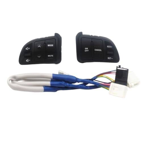 Lenkrad Tasten Schalter Baugruppe Ersetzen Lenkung Multifunktionslenkrad, Audio-Tempomat-Tasten/Passend for Kia Sportage mit Hintergrundbeleuchtung, Autoladefunktion, Auto-Styling Multifunktions Lenkr Lenkrad Tasten Schalter Baugruppe Ersetzen Lenkung Multifunktionslenkrad, Audio-Tempomat-Tasten/Passend for Kia Sportage mit Hintergrundbeleuchtung, Autoladefunktion, Auto-Styling Multifunktions Lenkr von SAEHEDRDDF