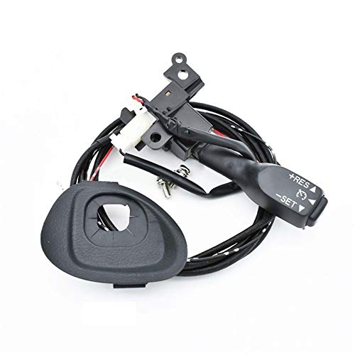 Lenkrad Tasten Schalter Baugruppe Ersetzen Lenkung Silberner Lenkrad-Audio-Steuerschalter mit Kabel und Tempomat/Passend for Toy.ota HILUX VIGO COROLLA CAMRY HIGHLANDER INNOVA Multifunktions Lenkrad von SAEHEDRDDF