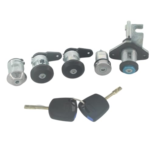 Zündschloss Starterschalter mit Schlüssel Ersatz AL177 97KG-B22050-BE 96FG122050AG /FIT for FORD KA 1997-2007 KOMPLETTE LOCK SET STAMM ZURÜCK SCHLOSS ZYLINDER MIT 2 SCHLÜSSEL Auto Zündschalter Lock Ba von SAEHEDRDDF