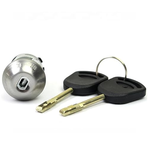 Zündschloss Starterschalter mit Schlüssel Ersatz KOMPLETTE LOCK SET ZÜNDSCHALTER LINKS RECHTS TÜRSCHLOSS STAMM SCHLOSS/FIT for FORD KA FIESTA KURIER ESCORT 3N21 F22050 BB Auto Zündschalter Lock Barre von SAEHEDRDDF