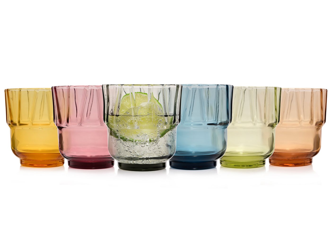 SÄNGER Gläser-Set Casablanca Wassergläser Set, Glas, 200 ml, spülmaschinengeeignet von SÄNGER