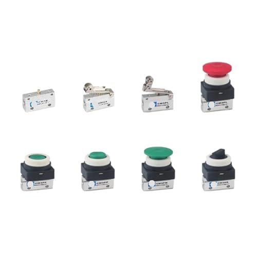 1 Stück CM3 Serie Mechanisches mechanisches Pneumatikventil CM3B CM3R CM3L CM3PL CM3PF CM3PP CM3PM CM3HS CM3V CM3Y(CM3PF Red) von SAEVVCJWW
