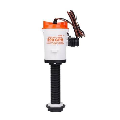 800GPH 12V Live Gut Belüftung Pumpe Köder Wasserpumpe Live Köder Tank for Fischerboot Marine Lenzpumpe Gerade 800GPH 12V Live Gut Belüftung Pumpe Köder Wasserpumpe Live Köder Tank for Fischerboot Marine Lenzpumpe Gerade von SAEVVCJWW