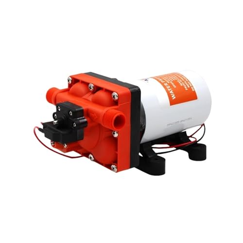 DC12V, 24V Marine Wasserpumpe Membran Selbstansaugende Pumpe Bootszubehör Dusche Wasser Transfer Motor Geeignet for RV Camper(12V) von SAEVVCJWW