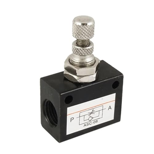 G1/4" Einweg-Drosselventil for pneumatische Durchflussgeschwindigkeit ASC-8 von SAEVVCJWW