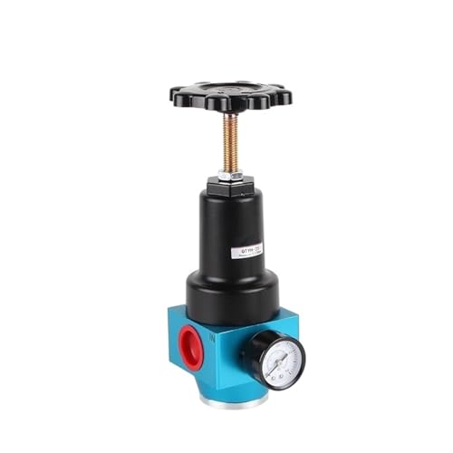 QTYH-8 QTYH-10 QTYH-15 QTYH-25 QTYH-50 1/4 3/8 1/2 2 Lufteinlass pneumatischer Hochdruck 0~40 Bar Luftregler mit Messgerät(QTYH-15) von SAEVVCJWW