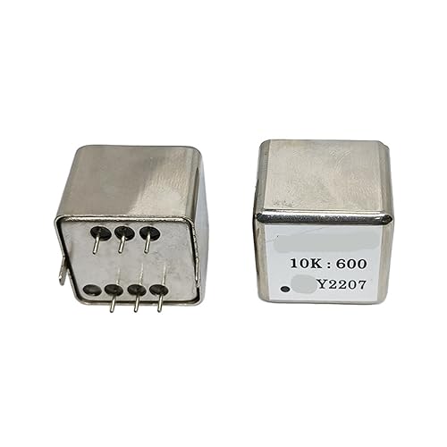 SAEVVCJWW 1 Stück 20 Hz-20 kHz Permalloy-Nickel-Legierung 600:10 K 10 K:600 Audio-Isolator, verstärkter Audio-Kuh-symmetrischer Audio-Transformator(10k 600) von SAEVVCJWW