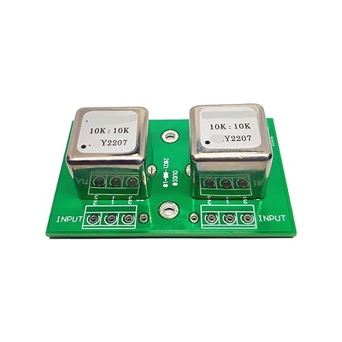 SAEVVCJWW 1 Stück Permalloy-Stahlplatte 600:10 K 600:600 10 K:600 10 K:10 K Audio-Isolator Leistungsverstärker Kuh symmetrischer Audio-Transformator(10k 10k,1pcs Transformer) von SAEVVCJWW