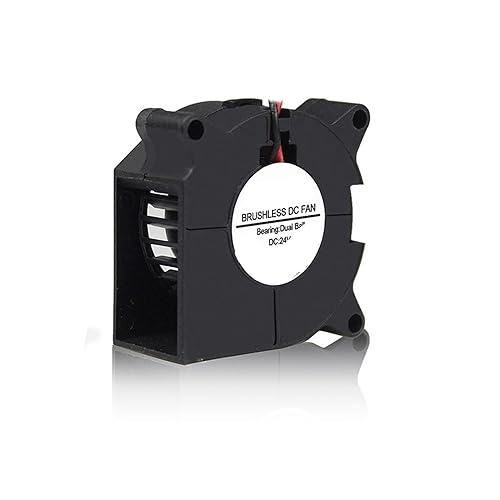 SAEVVCJWW 10 Stück DC 5 V 12 V 24 V 40 mm x 20 mm 40 mm Axial-Doppelkugellager-Gebläse 40 x 20 mm 4 cm Mini-3D-Kühlerlüfter von SAEVVCJWW
