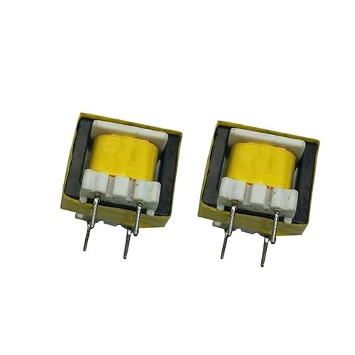 SAEVVCJWW 10 Stück EI14 Transformator Frequenzgang 20Hz-20KHz 600:600 Ohm 1:1 290MH Audio-Trenntransformator(EI14 Hard 4pin) von SAEVVCJWW