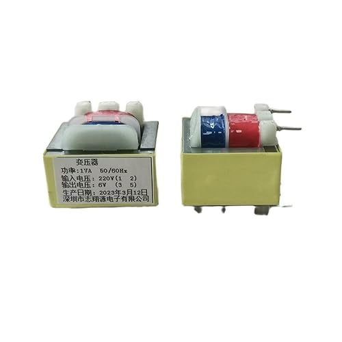 SAEVVCJWW 2 Stück EI28 * 14 1 W/VA Transformatoreingang 220 V 6 V 9 V 12 V kleines Netzteil Leistungstransformator AC elektronische Geräte PCB-Stromversorgung(220V to 12V) von SAEVVCJWW