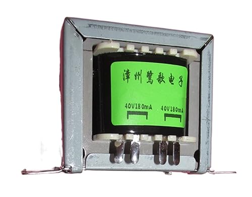 SAEVVCJWW 220V15W Leistungstransformator EI57-Kern Dual-Voltage-Vierdraht-Ausgang mit passender Transistor-Vorstromversorgung(25V 300mA) von SAEVVCJWW