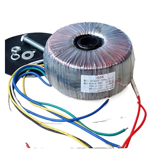 SAEVVCJWW 600 W Ringkerntransformator, Ausgang 1 Satz 3-Draht 50 V + 1 Satz 15 VX2 + 1 Satz sekundärer 14-Draht-Ausgang von SAEVVCJWW