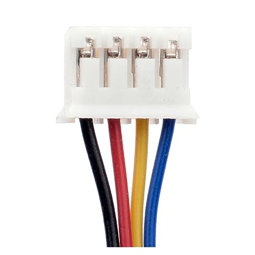 SAEVVCJWW DFB500912M DC12V 1,6 W Durchmesser 45 mm Lochabstand 35 x 35 x 27 mm 4 Drähte 4-poliger PWM-Lüfter mit Einstellbarer Geschwindigkeit for Soft-Router (Color : 1 4pin) von SAEVVCJWW