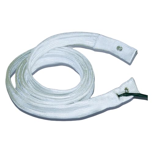 SAF Wärmetechnik KM-HT-BS30 Glasseide Isoliertes Heizband, 10,0m Länge, 2000 Watt, 230 Volt von SAF Wärmetechnik