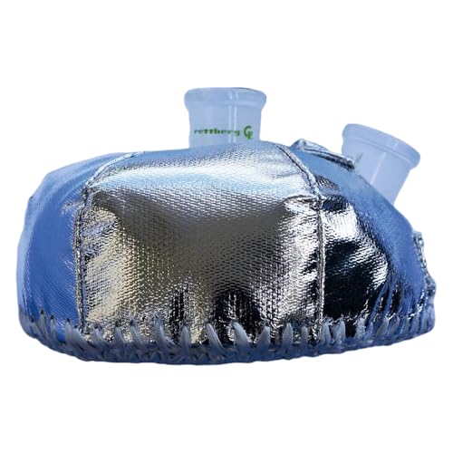 SAF Wärmetechnik KM-IRU LabHEAT Isolierhaube Unbeheizt, 500ml Kapazität, 105mm Durchmesser Glaskolben, 60 Watt, 230 Volt von SAF Wärmetechnik