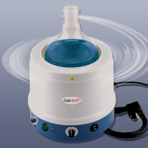 SAF Wärmetechnik KM-MER Gehäuseheizhaube mit Magnetrührer für 250ml Glaskolben, 150 Watt, 230 Volt, 175mm Durchmesser, 180mm Höhe von SAF Wärmetechnik