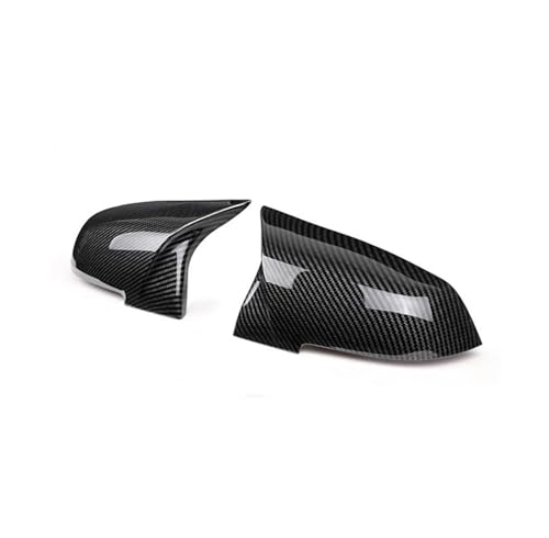 Auto Spiegelkappen Für 1 2 3 4 Serie F20 F30 F31 F32 F36 2012 - UP 320i 328i 330d 335i Für M3 Für M4 Look stil Carbon Faser Spiegel Abdeckung Seitenspiegelkappe(Forged Carbon Look) von SAFATBZ