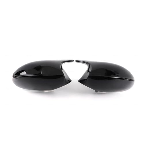 Auto Spiegelkappen Für 1 3 serie E87 E81 E82 E90 E91 E92 E93 Rückansicht Seiten Fall Trim ABS Carbon Faser stil Auto Rückspiegel Abdeckung Seitenspiegelkappe(Black Pre-LCI) von SAFATBZ