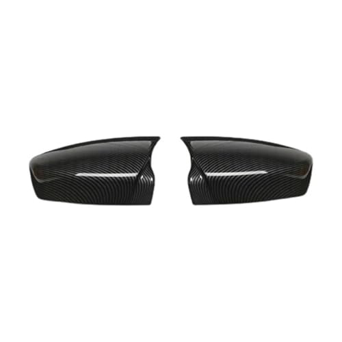 Auto Spiegelkappen Für 3 Für Axela 2014 2015 2016 2017 2018 2019 Auto Styling Rückspiegel Abdeckung Kappe Spiegel Gehäuse Abdeckung rück Kappe Seitenspiegelkappe(Carbon fiber pattern) von SAFATBZ