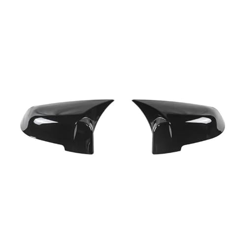 Auto Spiegelkappen Für 5 6 7 Serie F10 F11 F18 F07 F12 F13 F06 F01 F02 Auto Rückspiegel Abdeckung Flügel kappe Aufkleber Außentür Fall Trim Seitenspiegelkappe(Gloss Black) von SAFATBZ