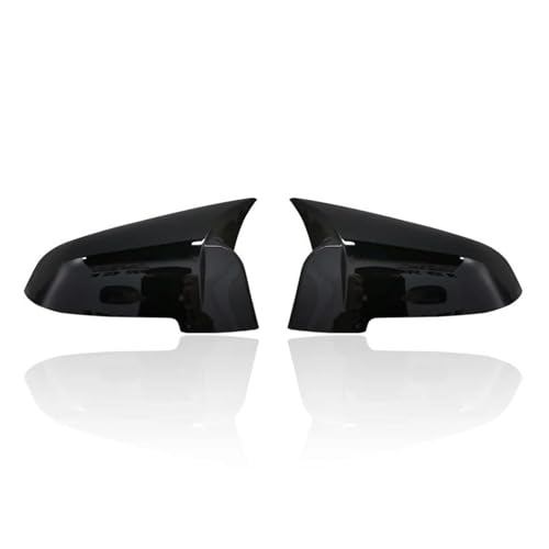 Auto Spiegelkappen Für 5 6 7 Serie F10 F11 F18 F07 F12 F13 F06 F01 F02 LCI Carbon Look Schwarz auto Rück Seite Spiegel abdeckkappen Seitenspiegelkappe(ABS Black) von SAFATBZ