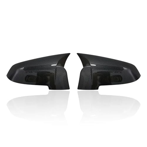 Auto Spiegelkappen Für 5 6 7 Serie F10 F11 F18 F07 F12 F13 F06 F01 F02 LCI Carbon Look Schwarz auto Rück Seite Spiegel abdeckkappen Seitenspiegelkappe(Carbon Fiber) von SAFATBZ
