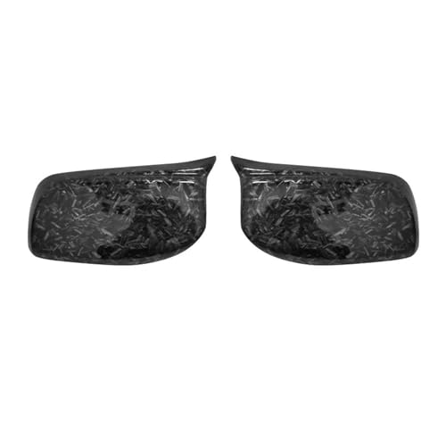 Auto Spiegelkappen Für 5 Series E60 E61 E63 E64 2004–2008 520i 525i 528i 528xi 530i Rückspiegel Abdeckkappe Kohlefaser/Schwarz Seitenspiegelkappe(Forged Carbon Look) von SAFATBZ