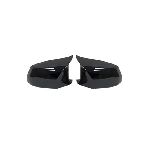 Auto Spiegelkappen Für 5 Series F10 F11 F18 Pre-LCI 2010–2013 Seitenflügelspiegel-Abdeckkappe, Auto-Styling-Zubehör, Auto-Rückspiegel-Abdeckung Seitenspiegelkappe(Bright black) von SAFATBZ