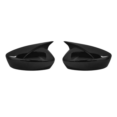 Auto Spiegelkappen Für 6 Für Atenza 2017-2021 2018 2019 2020 ABS Kunststoff Auto Tür Rück Seite Spiegel Abdeckung trim Seitenspiegelkappe(Bright black) von SAFATBZ