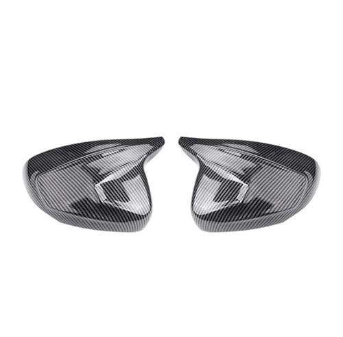 Auto Spiegelkappen Für A-Klasse Für W177 Für W118 Für A200L Für CLA 2019-2021 Carbon Faser Auto Horn seite Rückspiegel Abdeckung Shell Seitenspiegelkappe(Carbon fiber) von SAFATBZ