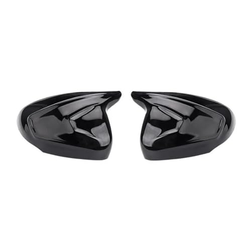 Auto Spiegelkappen Für A-Klasse Für W177 Für W118 Für A200L Für CLA 2019-2021 Carbon Faser Auto Horn seite Rückspiegel Abdeckung Shell Seitenspiegelkappe(Zwart) von SAFATBZ