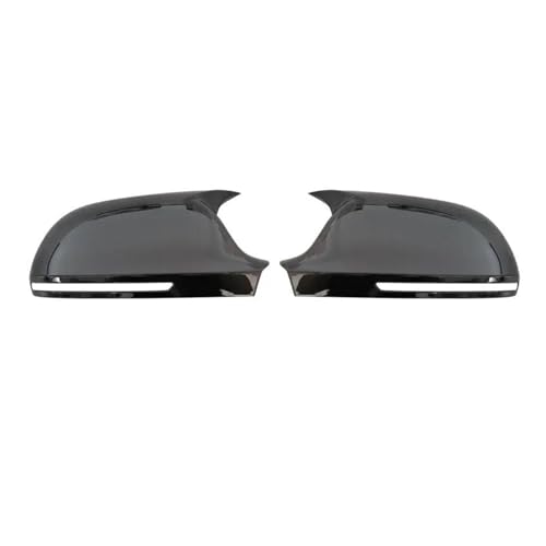 Auto Spiegelkappen Für A3 8P A4 A5 B8 Q3 Für A6 C6 4F S6 Signal licht schutz abdeckung SQ3 Rückspiegel abdeckung Für A8 D3 8K Auto Spiegel Abdeckung Seitenspiegelkappe(Bright black) von SAFATBZ
