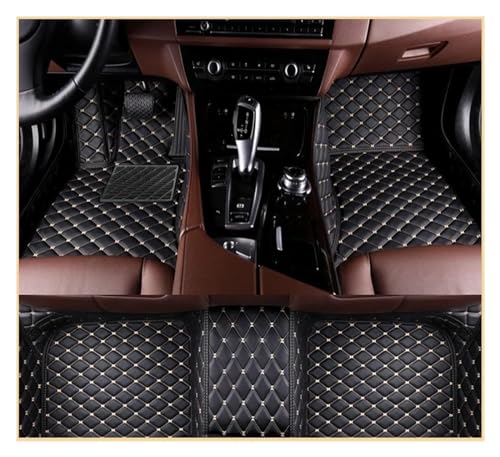 Auto Spiegelkappen Für A6 Für Wagon 2007 2008 2009 2010 2011 2012 2013 2014 2015 2016 2017 2018 Benutzerdefinierte auto fuß Pads Auto fußmatten Seitenspiegelkappe(Black-Beige) von SAFATBZ