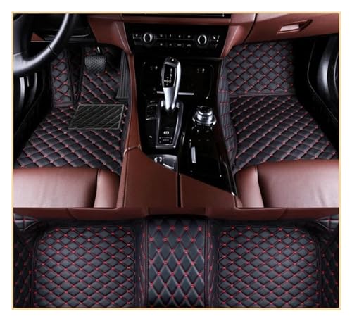 Auto Spiegelkappen Für A6 Für Wagon 2007 2008 2009 2010 2011 2012 2013 2014 2015 2016 2017 2018 Benutzerdefinierte auto fuß Pads Auto fußmatten Seitenspiegelkappe(Black-Red) von SAFATBZ