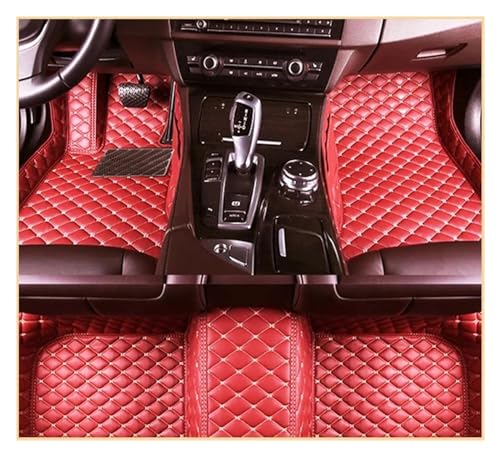Auto Spiegelkappen Für A6 Für Wagon 2007 2008 2009 2010 2011 2012 2013 2014 2015 2016 2017 2018 Benutzerdefinierte auto fuß Pads Auto fußmatten Seitenspiegelkappe(Red) von SAFATBZ
