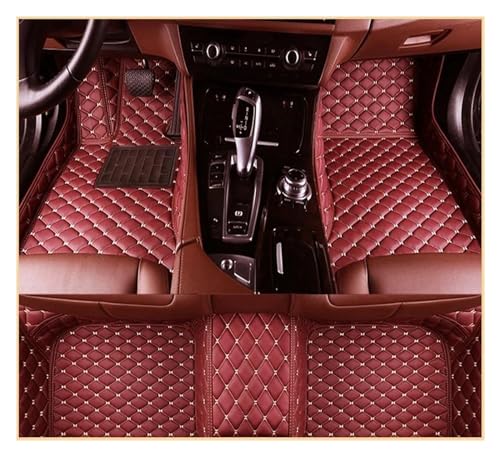 Auto Spiegelkappen Für A6 Für Wagon 2007 2008 2009 2010 2011 2012 2013 2014 2015 2016 2017 2018 Benutzerdefinierte auto fuß Pads Auto fußmatten Seitenspiegelkappe(Wine red) von SAFATBZ