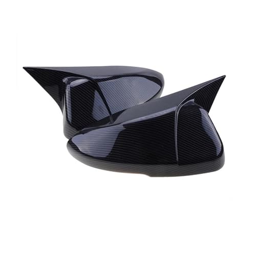 Auto Spiegelkappen Für Accord 10th 2018-2022 Auto Geändert Zubehör Reimen Seite Spiegel Kappe Flügel Rückspiegel Abdeckung Horn Form Seitenspiegelkappe(Carbon Pattern) von SAFATBZ