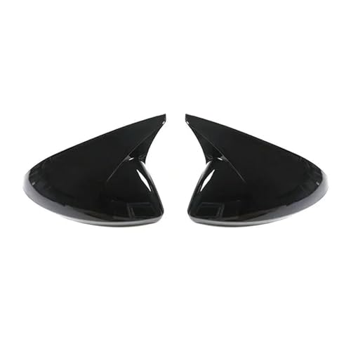 Auto Spiegelkappen Für Buick Für Regal Für Opel Für Insignia 2017-2021 Auto Rück Seite Spiegel Abdeckung Flügel Kappe Aufkleber Außentür fall Trim Seitenspiegelkappe(Gloss Black) von SAFATBZ