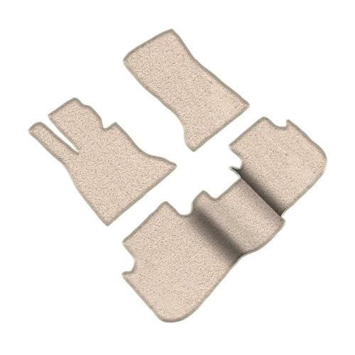 Auto Spiegelkappen Für CADILLAC Für CT6 2016-2022 2017 2018 2019 2020 2021 Seidenringmaterial Automatten Auto Fußmatten Seitenspiegelkappe(Beige) von SAFATBZ